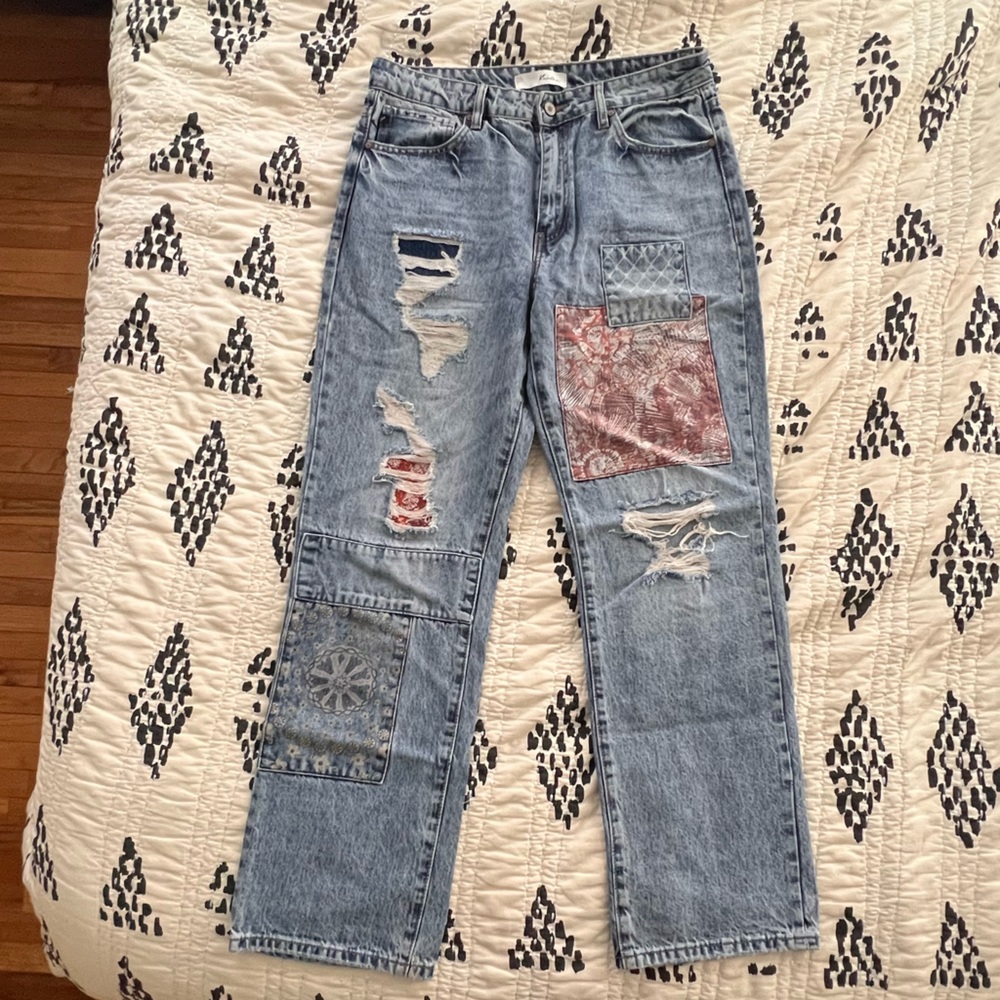Pretty in Patchwork Jeans